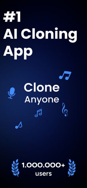 ‎Voice & Face Cloning: Clony AI Capture d'écran