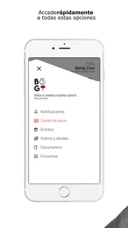 peña flamenca buena gente iphone screenshot 3