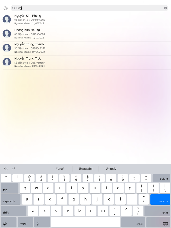 Screenshot #5 pour QLBN - Quản lý bệnh nhân