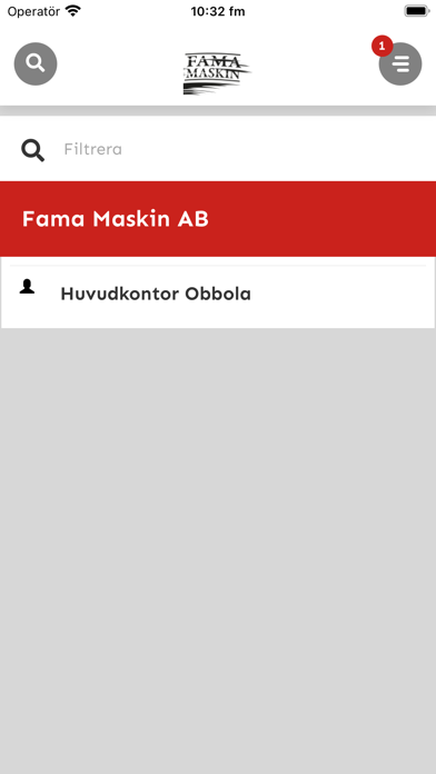 Fama Maskin Screenshot