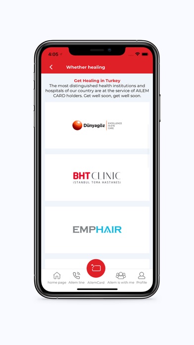 Avrupa Ailem Card Screenshot