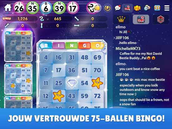 GamePoint Bingo iPad app afbeelding 1