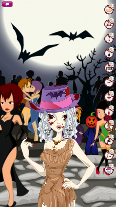 Halloween DressUp Costume Game Screenshot