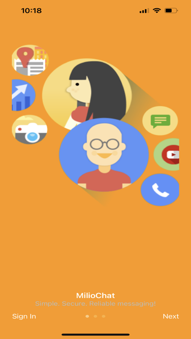 MilioChat Screenshot