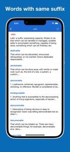 English Prefixes & Suffixes screenshot #2 for iPhone
