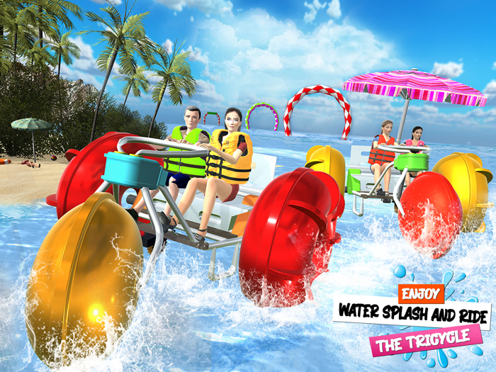 Water Surfer Beach Tricycle