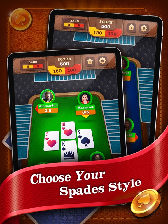 Télécharger Spades Classic Card Game pour iPhone / iPad sur l'App