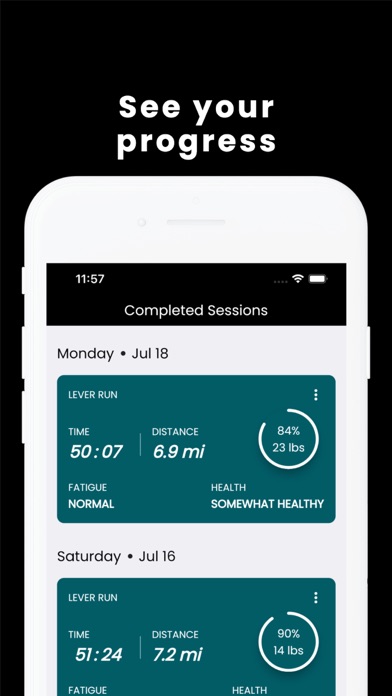 LEVER - Running, Injury Rehab Screenshot