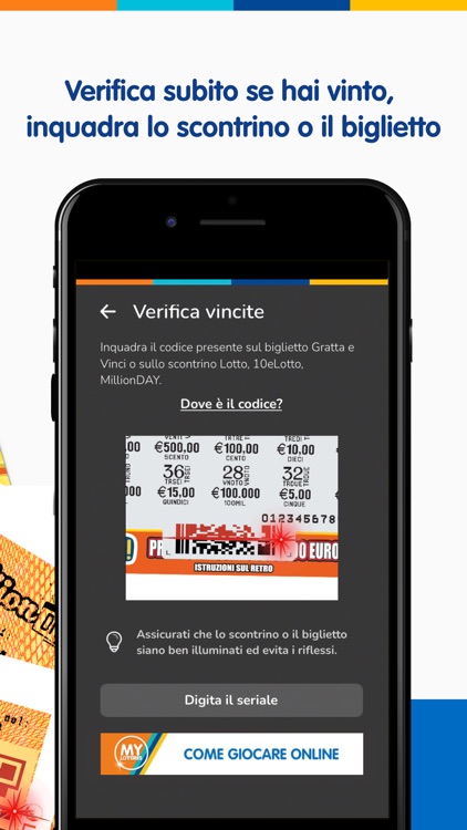 My Lotteries: Verifica Vincite