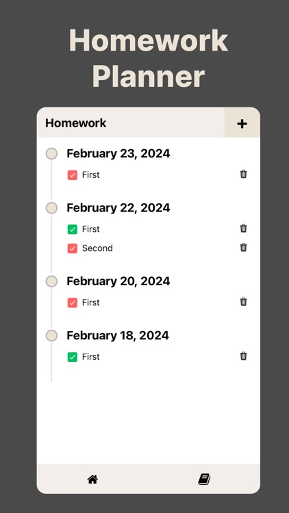 Timetable - Homework Planner
