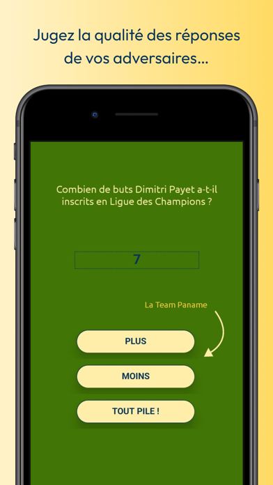 Tout Pile Foot : jeu football Screenshot
