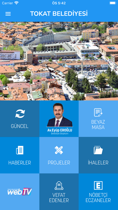 Tokat Belediyesi Screenshot