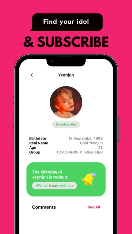 K-Ring - Kpop Idols Birthday screenshot-3