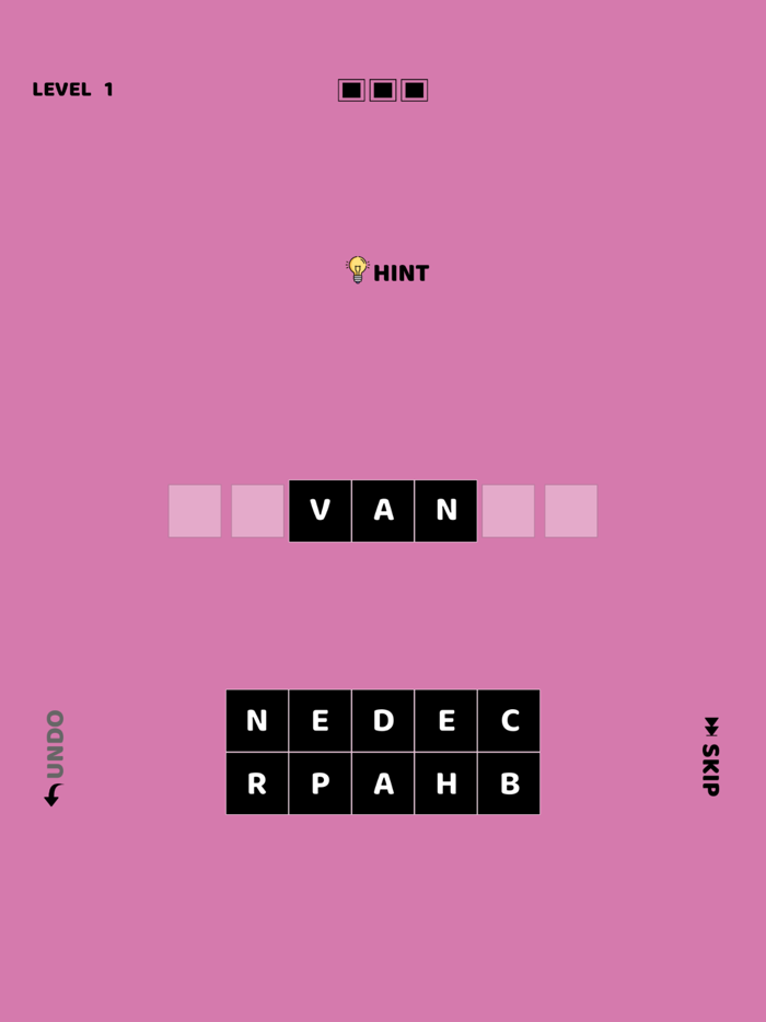 The Second Word - Crossword