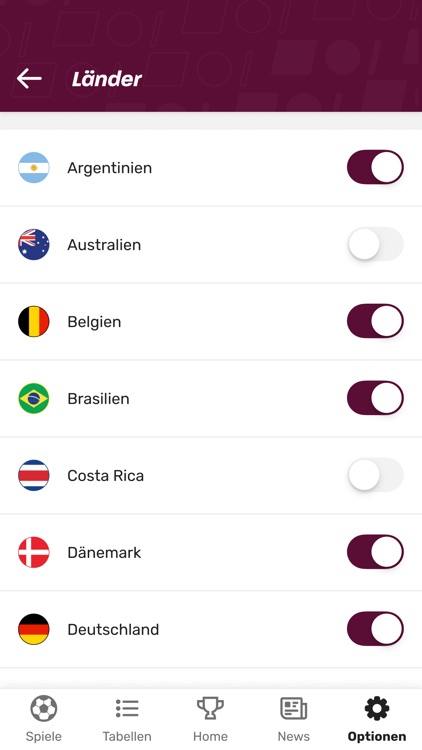 WM App 2022 - Spielplan screenshot-8