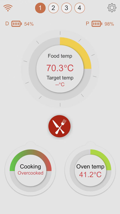 BLE BBQ Screenshot 1 - AppWisp.com BLE BBQ Screenshot 1 - AppWisp.com