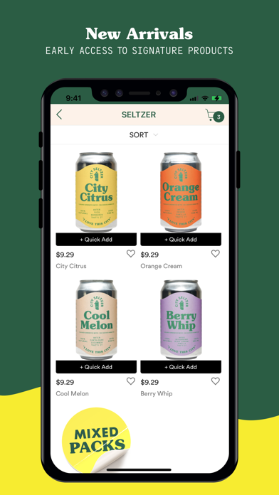 City Seltzer Screenshot