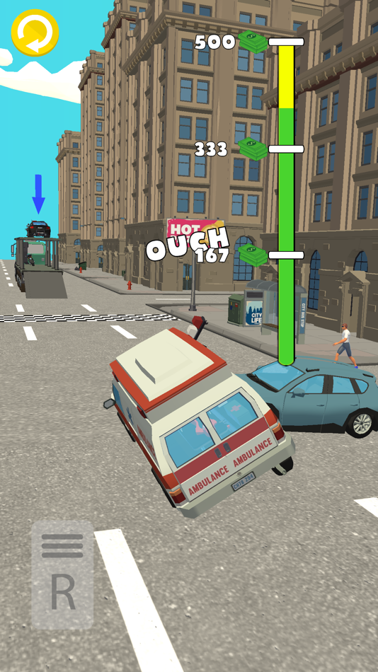 #7. Car Survival 3D (iOS) By: SUPERSONIC STUDIOS LTD