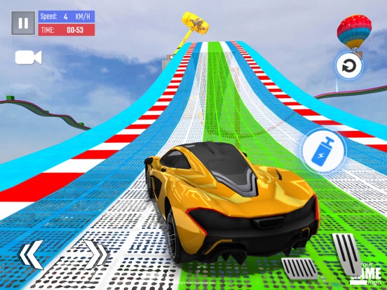 Ramp Car Stunts Mega Ramping iPad screenshot 3 - Games app