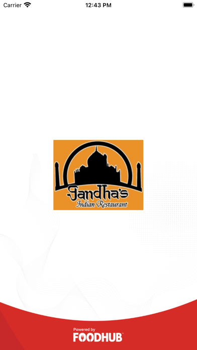Gandhas Indian Restaurant. Screenshot