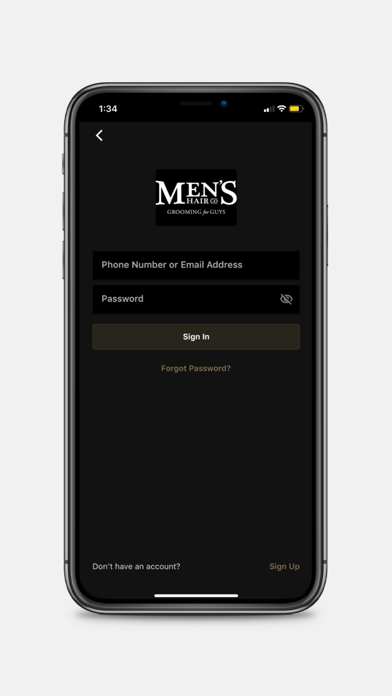 Men's Hair Co. Screenshot