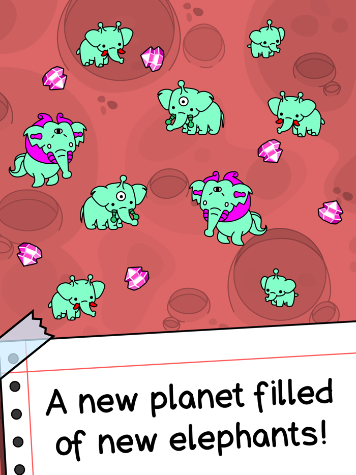 Elephant Evolution Merge Idle