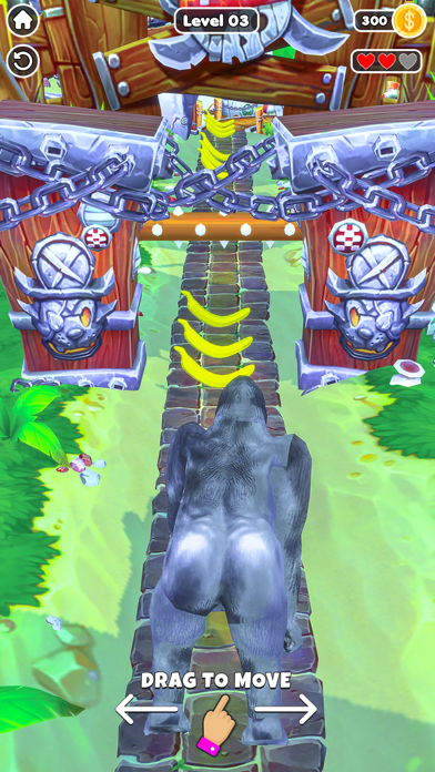 Gourilla Run - Monster Rush 3d Screenshot