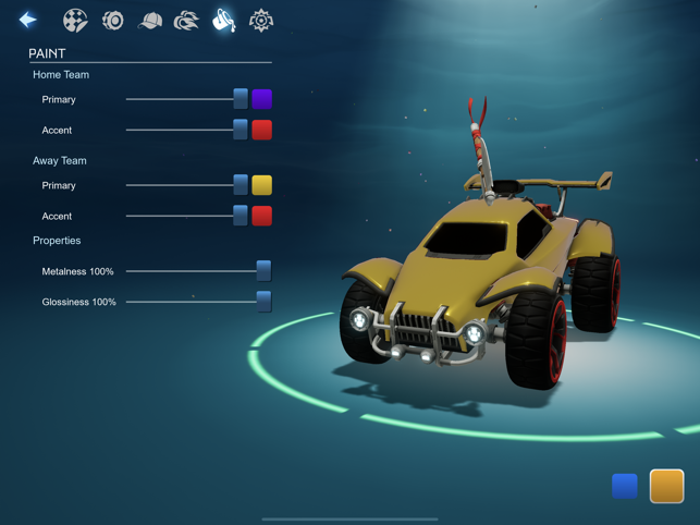 ภาพหน้าจอของ Rocket League Sideswipe