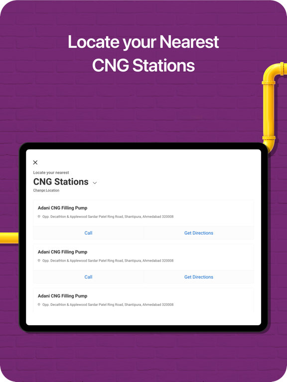 My AdaniGas iPad screenshot 8 - Utilities app