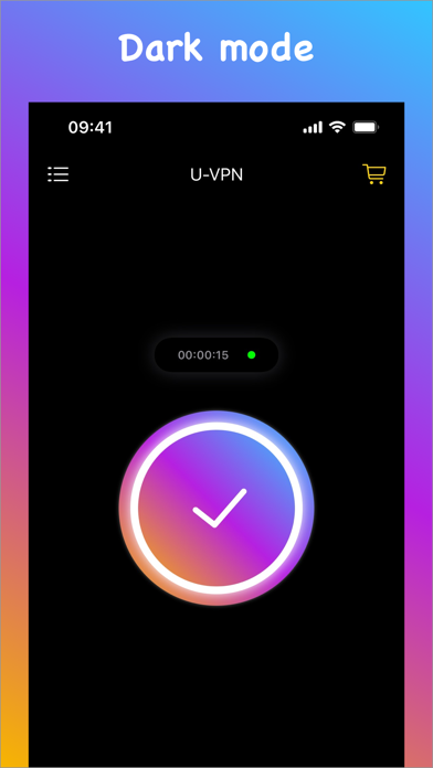 Screenshot #2 pour U-VPN: Private VPN Proxy Pro