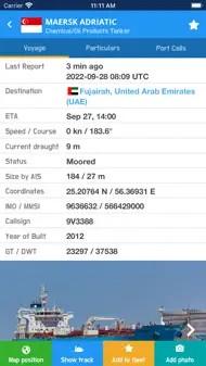 VesselFinder Pro iphone resimleri 3