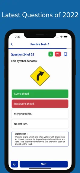 Game screenshot US DMV Permit Practice 2022 mod apk