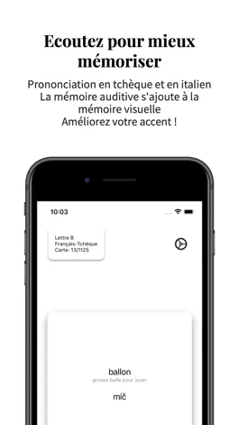 Game screenshot Vocabulaire Tchèque-Français apk