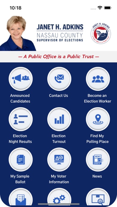 Vote Nassau Florida Screenshot