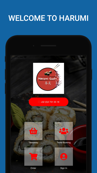 Harumi Sushi Bar Screenshot