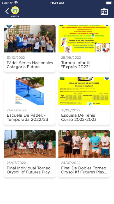 Club Tenis Gandia Screenshot