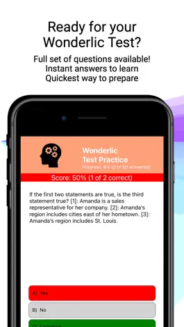 Game screenshot Wonderlic Test Practice mod apk