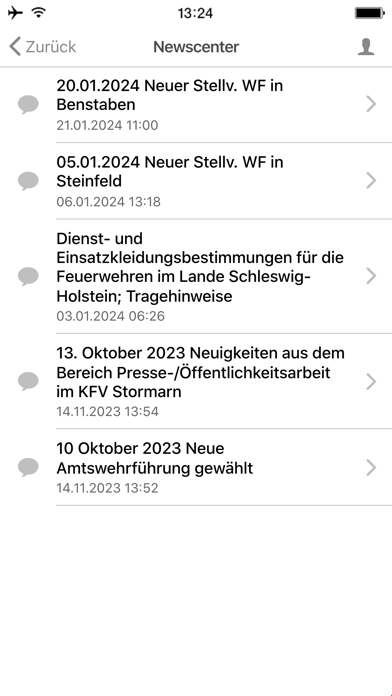Feuerwehren Nordstormarn Screenshot