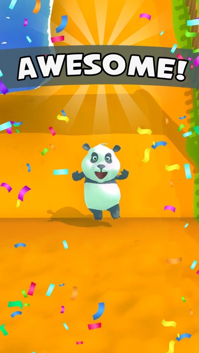 Rolling Panda 3D Screenshot