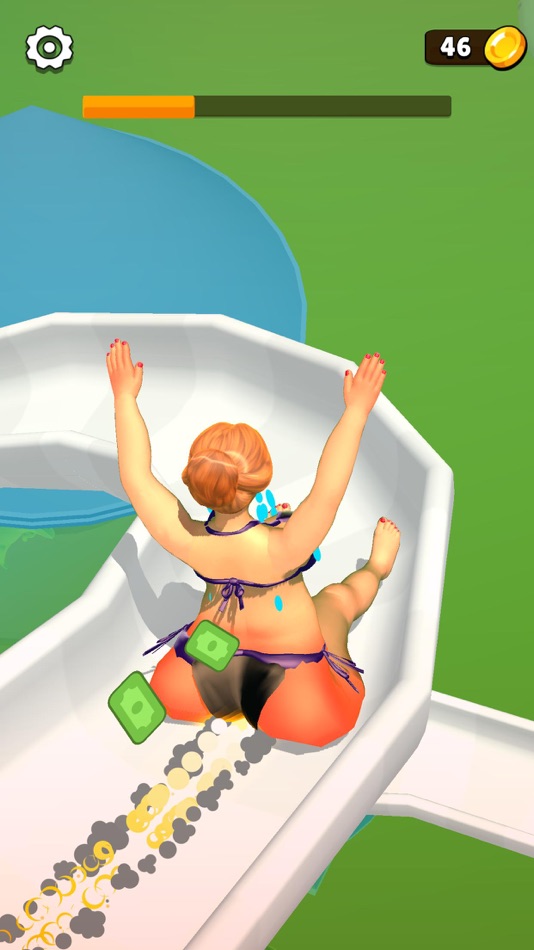 #2. Slide Down 3D (iOS) بواسطة: Devi Ganesh