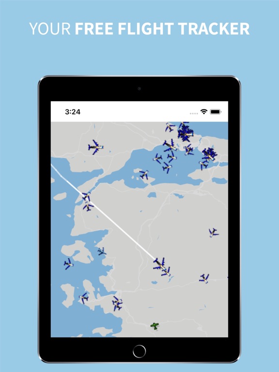 Flight Navigation iPad screenshot 1 - Navigation app