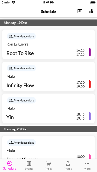 Power Yoga Copenhagen Screenshot