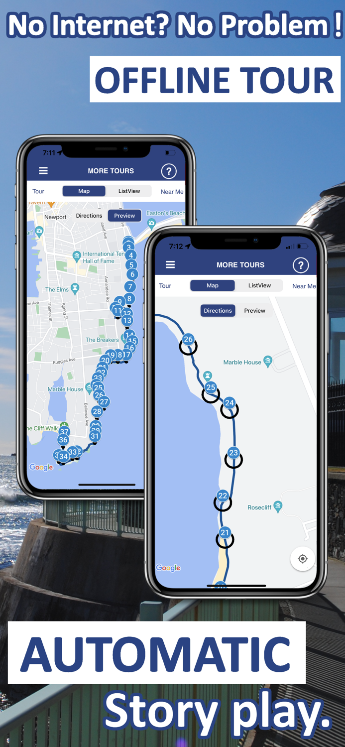 Newport Cliff Walk Audio Guide