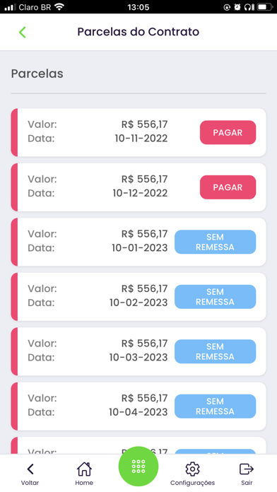 Del Administradora - Cliente Screenshot