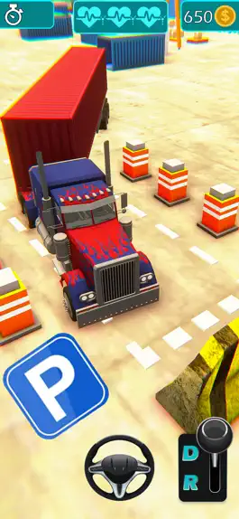 Game screenshot Truck Driving 3D: Parking Game mod apk