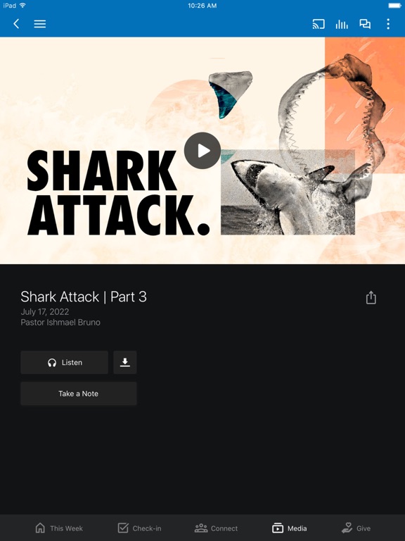 Capital Community Church - VA iPad screenshot 3 - Education app