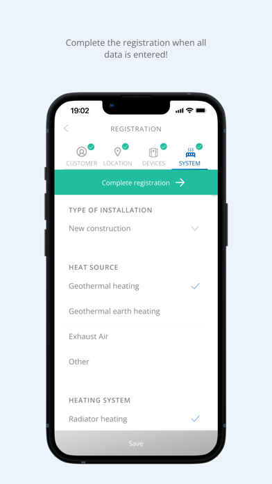 Thermia OnSite Screenshot