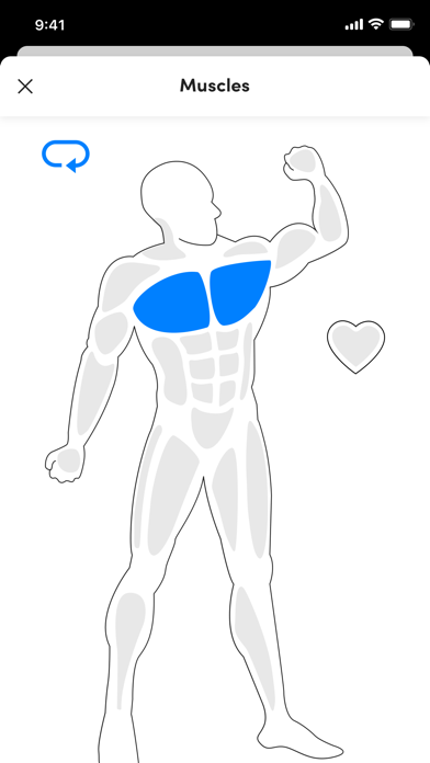 Transcend Fitness App Screenshot