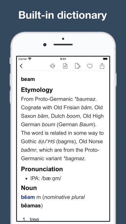 Old English Etymology