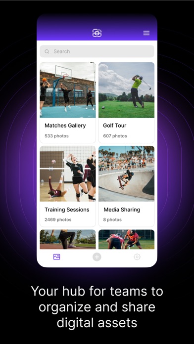 Screenshot 1 of MediaVault AI App
